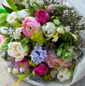 Frische Blumen bei Blumenstube di Stefano