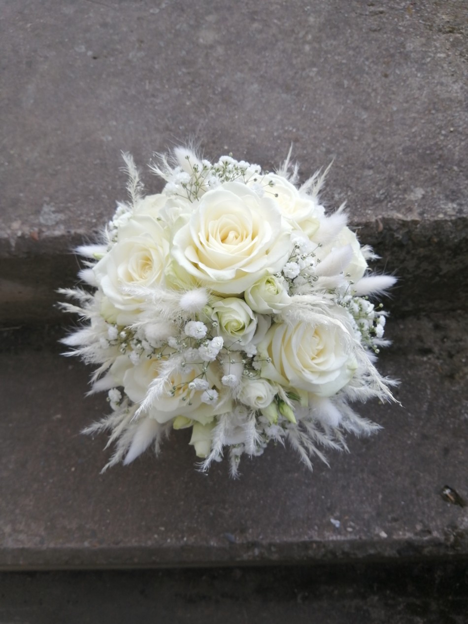 Blumenstube di Stefano - Weiße Rosen