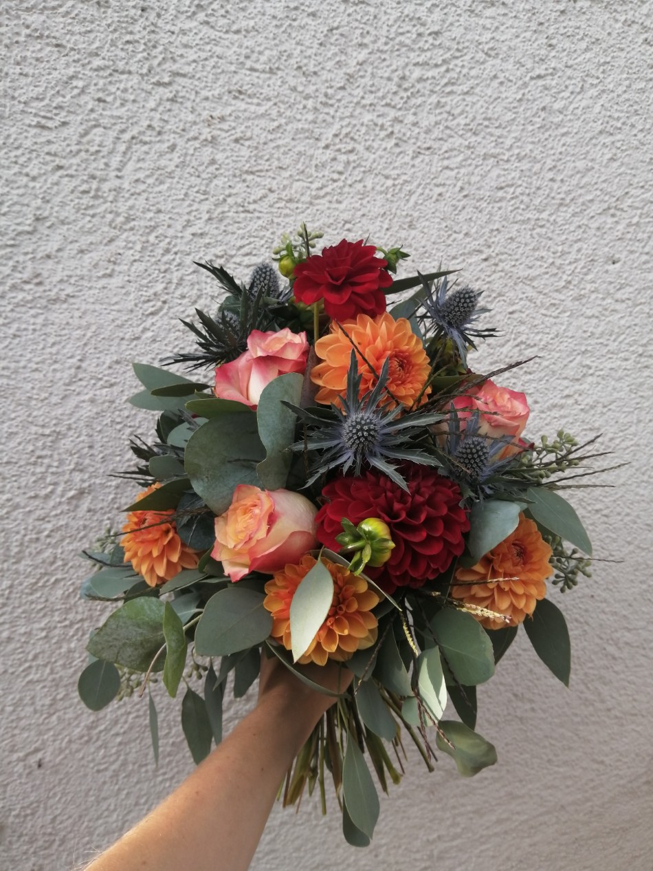 Blumenstube di Stefano - Blumenstrauß orange